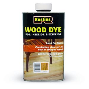 Rustins Interior & Exterior Wood Dye 250ml