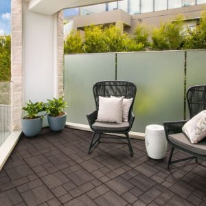 MultyHome Deck Tile Mosaic Coffee (6pk) 30x30cm