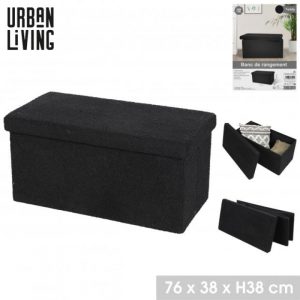 76x38x38cm Storage Bench Foldable Urban Living 53521