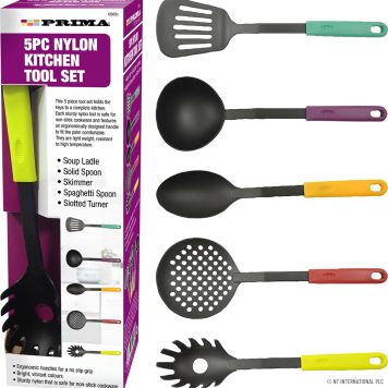 5pc Non-Stick Kitchen Utensils Nylon Cooking Set 12003C