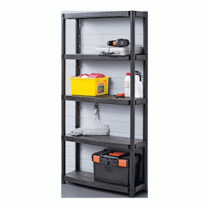 5 Tier Plastic Shelving Unit SU102