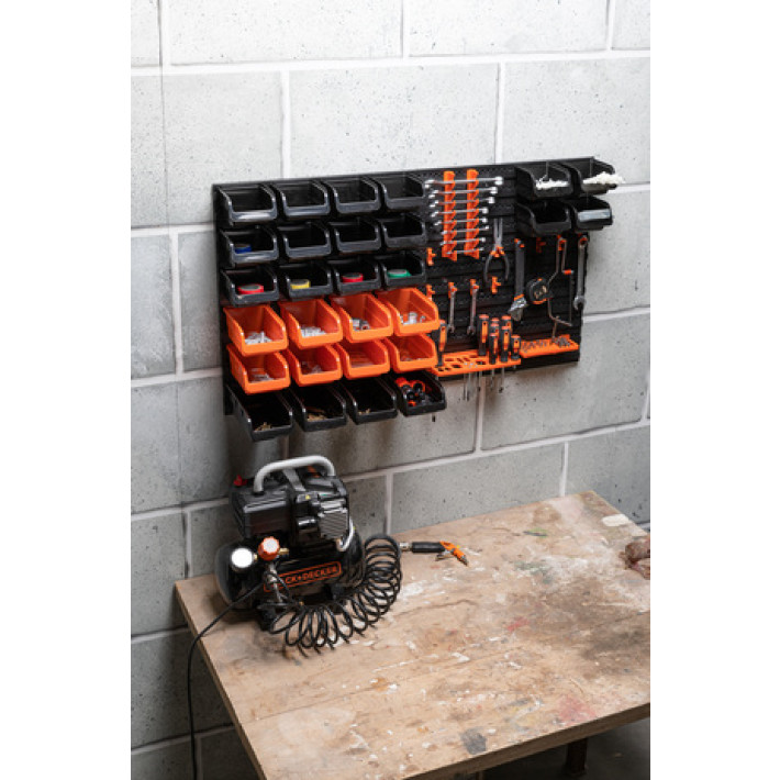 Black Decker 43pc Storage Set Hardware Heaven