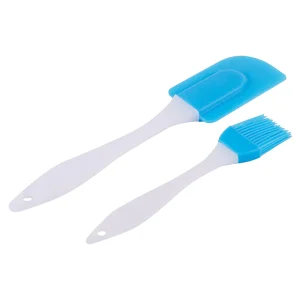2 pc Silicone Spatula & Pastry Brush Set KT152