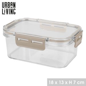 Dune 800ml Plastic Container with Clip