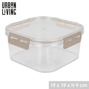 Dune 1800ml Plastic Container with Clip