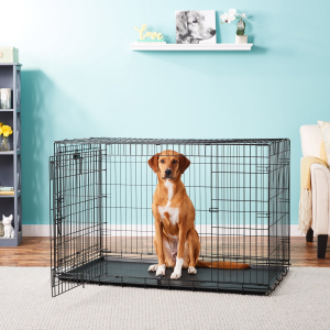 36" Double Door Folding Metal Dog Cage DC202