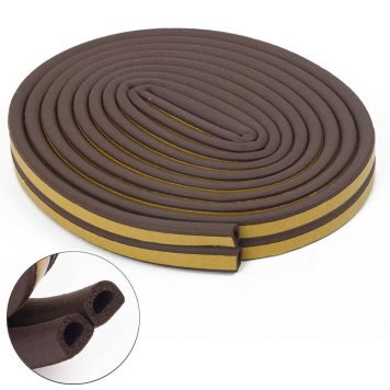 5M Rubber Seal Draught Excluder Tape—E Type FD102