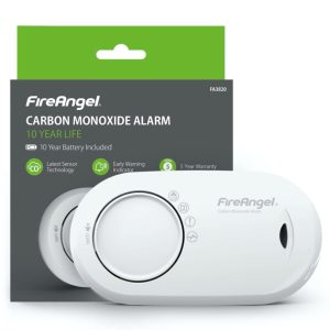 FireAngel Carbon Monoxide Alarm 10 Year Life FA3820