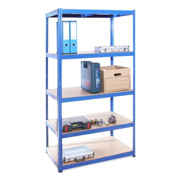 2.2mt Super Heavy Duty Boltless 5 Tier Metal Shelving Unit SU160