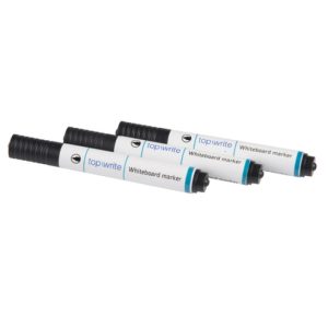 Topwrite Marker Whiteboard Black 3pcs