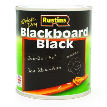 Rustins Quick Dry Blackboard Black