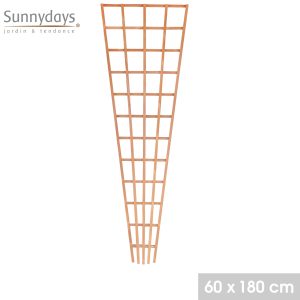Triangle Wooden Lattice L 60 X H180cm Baisse De Paix