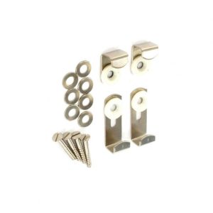 Securit Mirror Brackets Adjustable Nickel Plated
