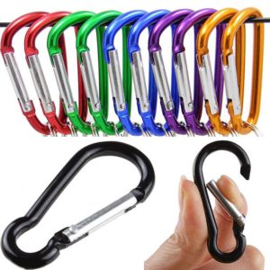 Blackspur AS206 6CM 2PC Aluminium Carabiners