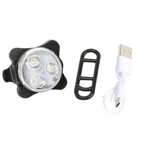 3 SMD USB Rechargeable Front Bike Light BL120