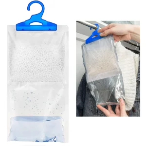 Wardrobe Warrior Hanging Moisture Absorber Dehumidifier Bags 250g