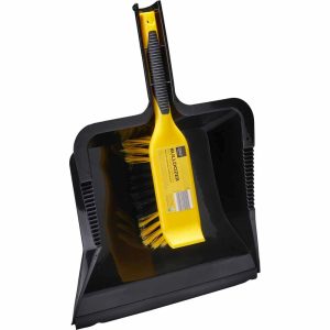 Bulldozer Dust Pan + Brush Set