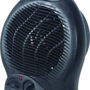 Kingavon 2kW Upright Black Fan Heater FH201