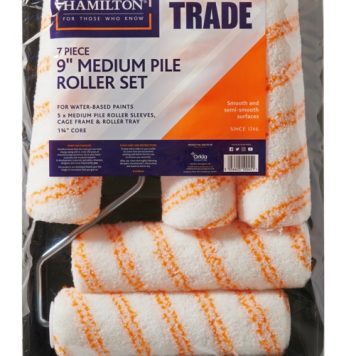 Hamilton For The Trade Medium Pile Roller Set 9" 7 Piece