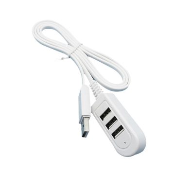 3-Port USB Hub: Charge and Transfer Data USB100