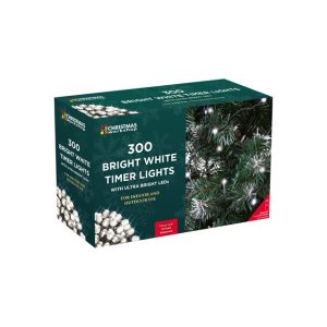300 LED Battery Operated Timer Lights Christmas Workshop