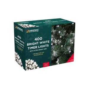 400 LED Battery Operated Timer Lights Christmas Workshop