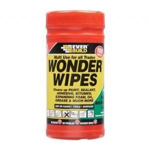 Everbuild Wonder Wipes Tub Of 100