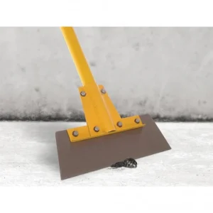 12" Floor Scraper With 48" Metal Handle Allgrip