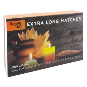 Extra Long Safety Matches Box 45 Bryant & May