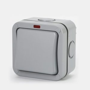 1 Gang Exterior Switch IP66 Powertech
