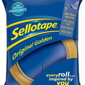 Sellotape Original Golden Tape 24mm x 35mt
