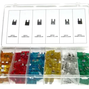 120pc Auto Fuse Asst - ATO upto 24V 62068C