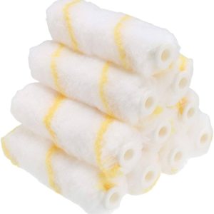 10pc 4" Fabric Mini Emulsion Roller Refills 64145C