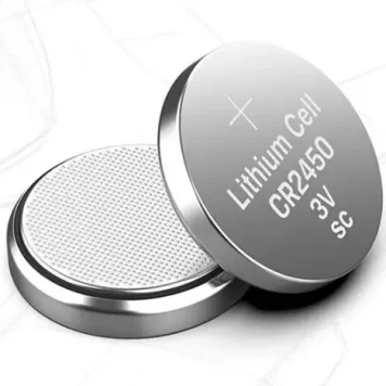 3-Pack CR2450 3V Lithium Coin Cell Batteries BT135