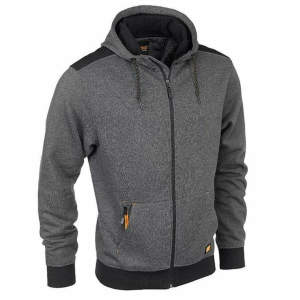 Worktough Cordura Zip Thru Hooded Fleece Hoodie