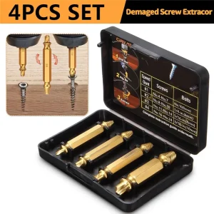 4pc Screw Extractor Set SE100