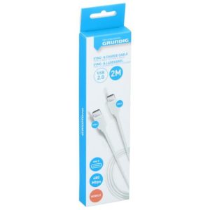 Grundig Cable USB-C-USB-C 2.0 2mt White