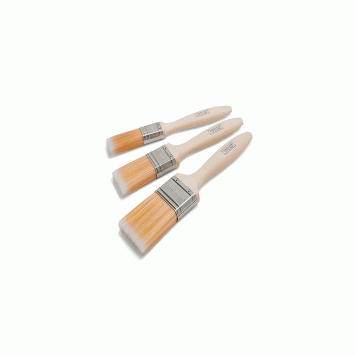 Hamilton For The Trade Fine Tip Flat Brushes Pack 3