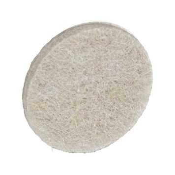 Securit Large Round Felt Pads 75 x 5mm Pack 4