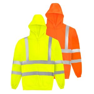 Yellow Men Hi Vis Sweatshirt Aviator