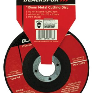 115 x 3.2mm Cutting Disk - Metal ag200 Blackspur