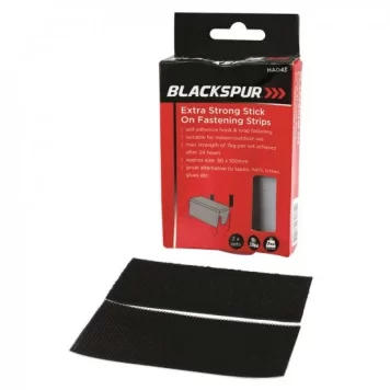Extra Strong Stick On Fastening Strips ha043 Blackspur