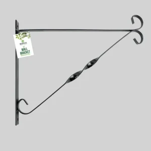14" Hanging Basket Bracket - Black HB166
