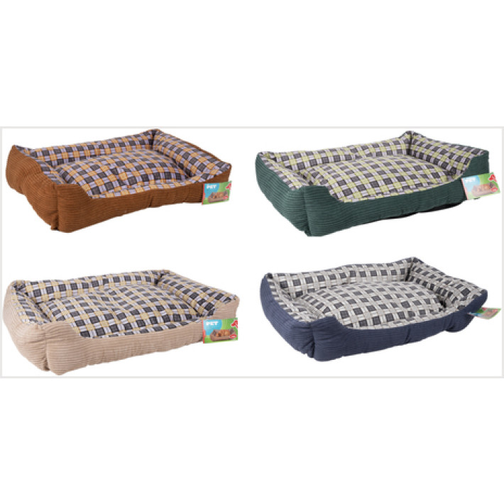 Dog Pet Comfort Bed Large 75x58x19cm