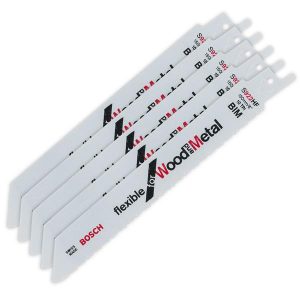 5pc Bosch Sabre Saw Blades S922HF