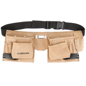 Leather Tool Belt 6 Pockets PC6BOL Bellota