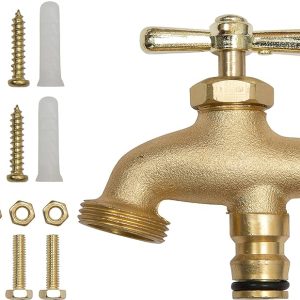 Brass Anywere Tap With Adaptor GA145