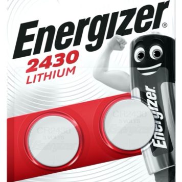 Energizer Lithium CR2430 Batteries Card 2