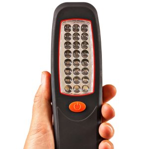 24 LED Super Bright Worklight Flashlight with Built-In Hook Hanger & Magnet RT336