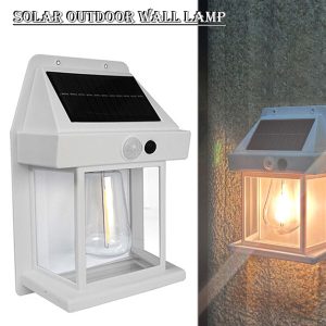 Solar Sensor Security Lantern - White SL236